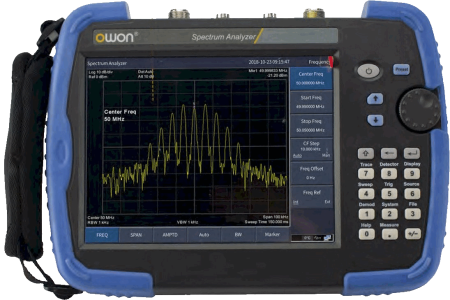 Анализатор спектра OWON HSA1036-TG портативный купить по низкой цене | МАКСПРОФИТ