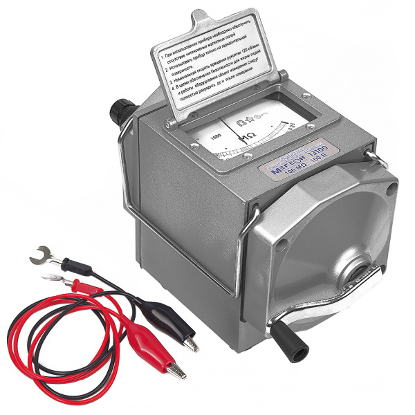 Измеритель сопротивления изоляции (мегаомметр) МЕГЕОН 13100 купить по низкой цене | МАКСПРОФИТ