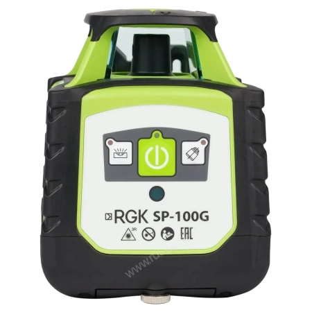 Комплект: ротационный нивелир RGK SP-100G + штатив рейка купить по низкой цене | МАКСПРОФИТ
