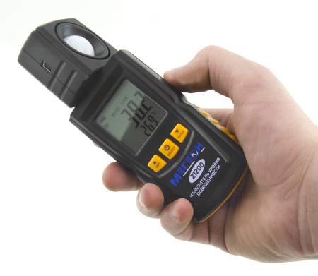 Цифровой измеритель освещенности (Люксметр) МЕГЕОН 21200 купить по низкой цене | МАКСПРОФИТ