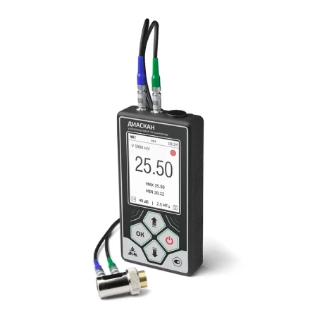 Ультразвуковой толщиномер Техно-НДТ ДИАСКАН (с преобразователем 10 МГц) купить по низкой цене | МАКСПРОФИТ