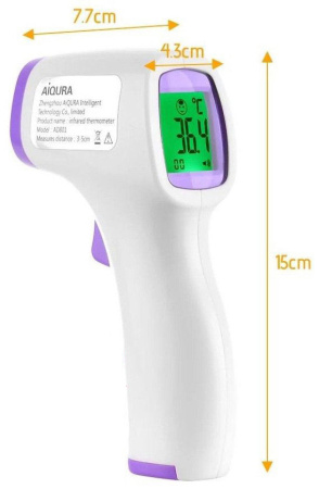 Инфракрасный бесконтактный термометр AiQURA AD801 купить по низкой цене | МАКСПРОФИТ